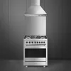 Smeg Master B71GMX2, Voľne stojaci sporák, Nerezová oceľ, Náhľad obrázku produktu 2