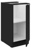 Küchen Unterschrank 40 cm SIENA Schwarz Küche Küchenzeile Produktbild-Vorschau 2