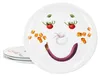 4er Set Smiley Pizzateller Ø30,5cm Servier-Platte Gesicht Produktbild-Vorschau 1