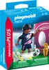 PLAYMOBIL SpezialPlus Fußballerin mit Torwand 70875 Produktbild-Vorschau 1