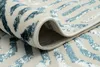 Tappeto Tapiso Cristallo Moderno Blu Bianco Soggiorno 300 x Anteprima dell’immagine prodotto 5