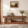 Panche, inclusa una panca d'ingresso in legno massello, Anteprima dell’immagine prodotto 8