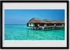 Bild 70x50 MDF-Rahmen Wandkunst Architektur Meerwasser Produktbild-Vorschau 1