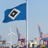 HAMBURGER SV HSV Fahne Schrebergarten blau weiss schwarz - Produktbild-Vorschau 2