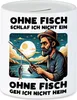 Ohne Fisch schlafe ich nicht ein Angler Spardose Fischerei Produktbild-Vorschau 1