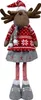 Elch 60cm (72cm) stehend, 2er Set Dekofigur Weihnachten Produktbild-Vorschau 5