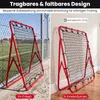 KOMFOTTEU Odrazová stena na futbal, 5-stupňovo Náhľad obrázku produktu 3