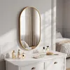 INONEFT Miroir mural ovale, 75 x 50 cm, miroir de Voir les images du produit 8