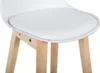 WOLTU Barhocker aus Kunststoff Kunstleder Holz mit Lehne, Produktbild-Vorschau 7