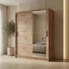 BEAUTYSOFA | Armoire à portes coulissantes HELA 160 cm, Voir les images du produit 1