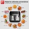 TurboTronic teplovzdušná fritéza 5,5 l - AFG5 - sklenený Náhľad obrázku produktu 3