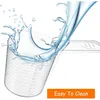Set di 2 misurini in plastica da 120 ml, trasparenti e con Anteprima dell’immagine prodotto 3