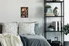 MuchoWow® MuchoWow® Gerahmtes Poster Elefant - Blumen - Produktbild-Vorschau 6