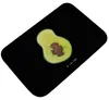 Mr. & Mrs. Panda fußmatte bad Avocado Kern - Schwarz - Produktbild-Vorschau 4