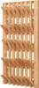 A wooden coat rack with multiple hooks mounted on a wall. Produktbild-Vorschau