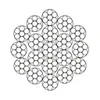PROFI DRAHTSEIL 5mm 15 Meter 19x7 Stahlseil Forstseil Produktbild-Vorschau 3