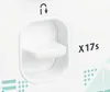 A close-up view of a white plastic lever or switch on a white surface, with black text 'X17s' to the right. Podgląd zdjęcia produktu