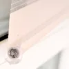 WOLTU Doppelrollo, Klemmfix ohne Bohren, Holzlook, Natur, Produktbild-Vorschau 5