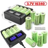 Lot de batteries rechargeables - 16340 CR123A/RCR123A Voir les images du produit 2