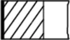 MAHLE 504 42 N0 Kolbenringsatz Kolbenringe für PORSCHE Produktbild-Vorschau 1