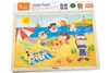 Viga 51270 Jahreszeiten-Puzzle -Sommer Produktbild-Vorschau 4