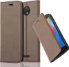 Cadorabo Hülle für Motorola MOTO C Schutz Hülle in Braun Produktbild-Vorschau 1