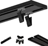 Voppi Aluminium Gardinenschiene 2-läufig 160 cm schwarz, Produktbild-Vorschau 2