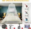 Moskitonetz Bett für Doppelbett Einzelbett, Großes Produktbild-Vorschau 4
