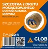Glob Tools Holzgealterte Drahtbürste, Messingdraht, 120 x Produktbild-Vorschau 6