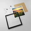 Gerahmtes Poster - Schwarzer Rahmen - Berge Natur - 30x30 Produktbild-Vorschau 4