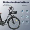 E-Bike Pannensichere Reifen 26 Zoll 158 - 198 cm MTB 36 V Produktbild-Vorschau 7