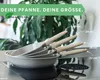 DIVORY 24 cm Pfanne mit Keramikbeschichtung und abnehmbarem Produktbild-Vorschau 7