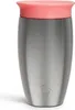 Munchkin Stainless Steel Miracle 360° Trinkbecher Pink Produktbild-Vorschau 3