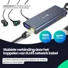Siltcon® 14-in-1 USB C Hub - 2x HDMI 4K, VGA, RJ45, USB C Productafbeelding-voorbeeld 8