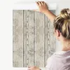 10m VLIES TAPETE Rolle Holz Bretter Holzoptik Effekt XXL Produktbild-Vorschau 4
