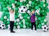 Piñata 35x35x35cm Calcio da riempire Nero / Bianco Anteprima dell’immagine prodotto 3
