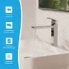Bächlein Wasserhahn hoch fürs Bad in kantigem Design – Produktbild-Vorschau 7