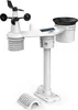 A white weather station with a 7-in-1 sensor, mounted on a stand, against a white background. Produktbild-Vorschau