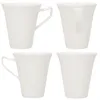 6x Ivory Kaffeebecher 220ml Porzellan-Tassen 6 Personen Tee Produktbild-Vorschau 5