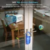 An ozone generator is shown in a kitchen setting, with a 'No Entry' sign on the door. Produktbild-Vorschau