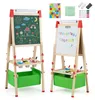 COSTWAY, cavalletto 3 in 1 per bambini, regolabile in Anteprima dell’immagine prodotto 1