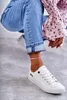 Damen Sneakers KK274010 Weiß, geschnürt, abgerundete, Produktbild-Vorschau 11