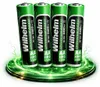 4 x AA Mignon AKKU Wilhelm Universal Batterien Produktbild-Vorschau 1