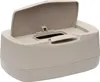 Bébé-jou Feuchttücherbox Taupe mit 1-Finger-Bedienung und Produktbild-Vorschau 2