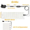 LED Pflanzenlampe Vollspektrum,Led Grow Lampe 600 Produktbild-Vorschau 7
