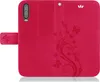 Handytasche für Huawei P30 Blumen Flip Cover Buchhülle mit Produktbild-Vorschau 5