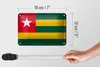 Blechschild Flagge Togo 18x12cm Flag of Togo Vintage Produktbild-Vorschau 5