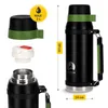 MOUNTAIN GOAT Termoska 2000 ml, černo-zelená Náhled obrázku produktu 3