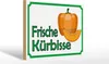 Holzschild Hinweis 30x20cm frische Kürbisse Hofladen Produktbild-Vorschau 2