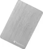 A silver external hard drive with a brushed metal finish. Anteprima dell’immagine prodotto